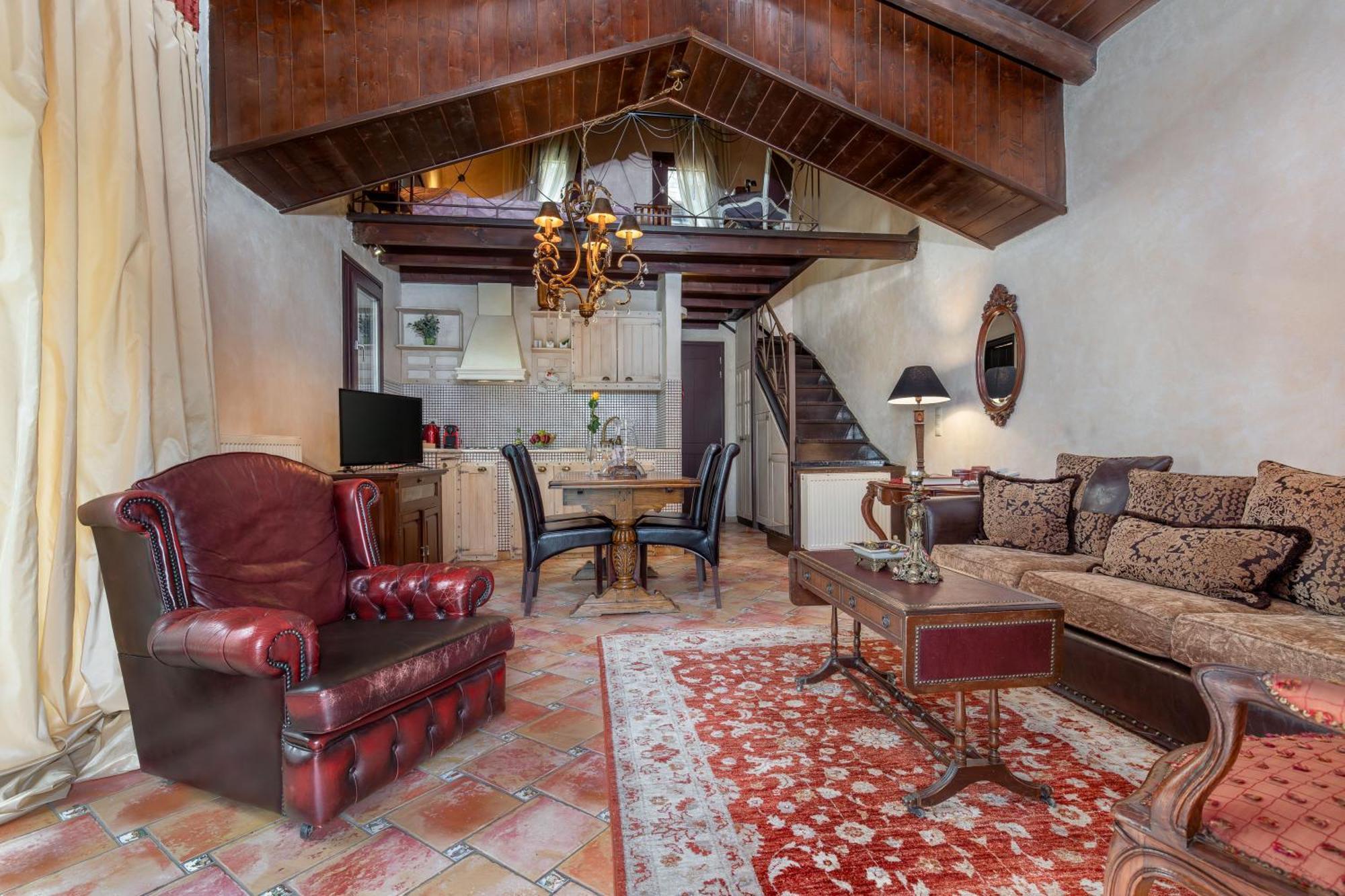 Ostra Menalon Luxury Suites Kardharás Quarto foto